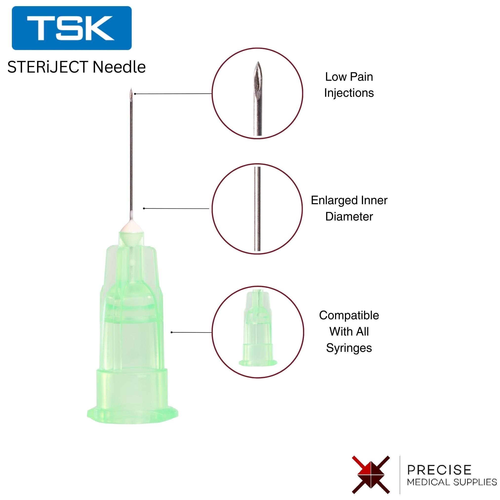 TSK Steriject - Hypodermic Needles - Official TSK Supplier – Precise ...